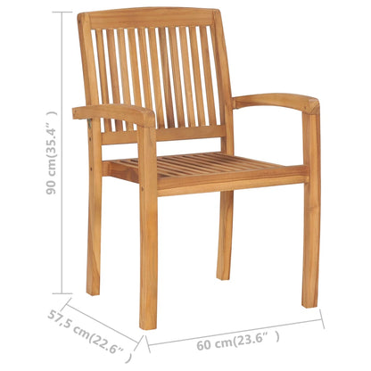 Stacking Dining Chair |  Set of 2