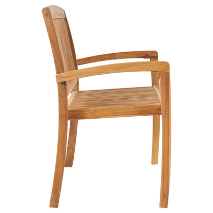 Garden Bench | Natural Teak | Solid Teak Wood