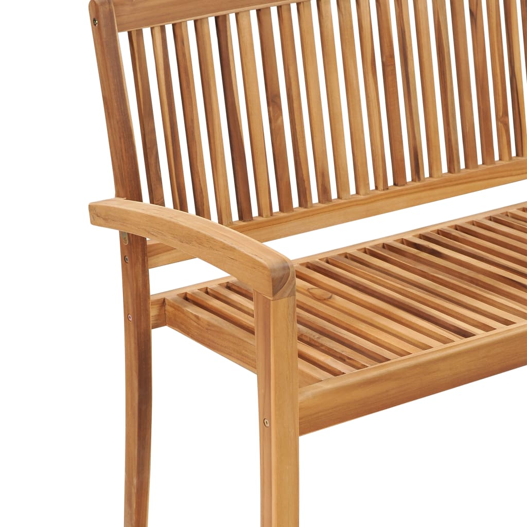 Garden Bench | Natural Teak | Solid Teak Wood