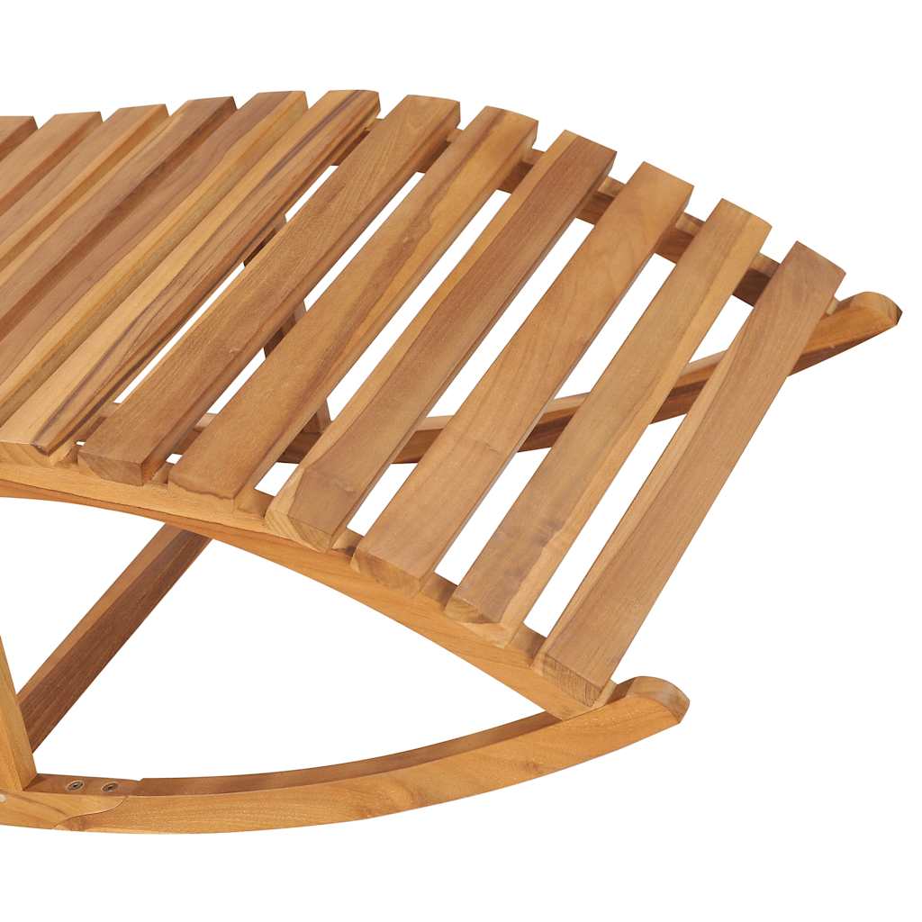 Sun Lounger | Natural wood