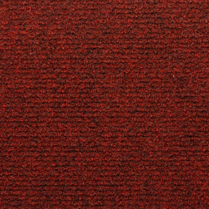 Stair Mats Self-adhesive 15 pcs 65x21x4 cm Bordeaux Red Rectangular Edge
