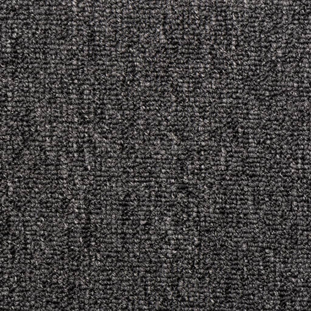 Stair Mats 15 pcs 65x21x4 cm Anthracite Rectangular Edge