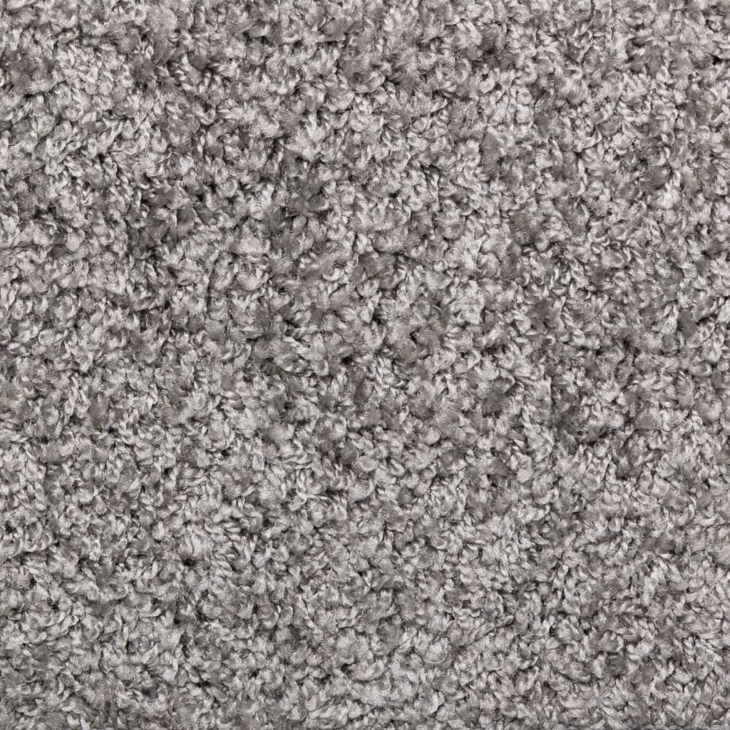Stair Mats 15 pcs 65x21x4 cm Grey Rectangular Edge
