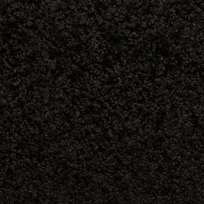 Stair Mats 15 pcs 65x21x4 cm Black Rectangular Edge