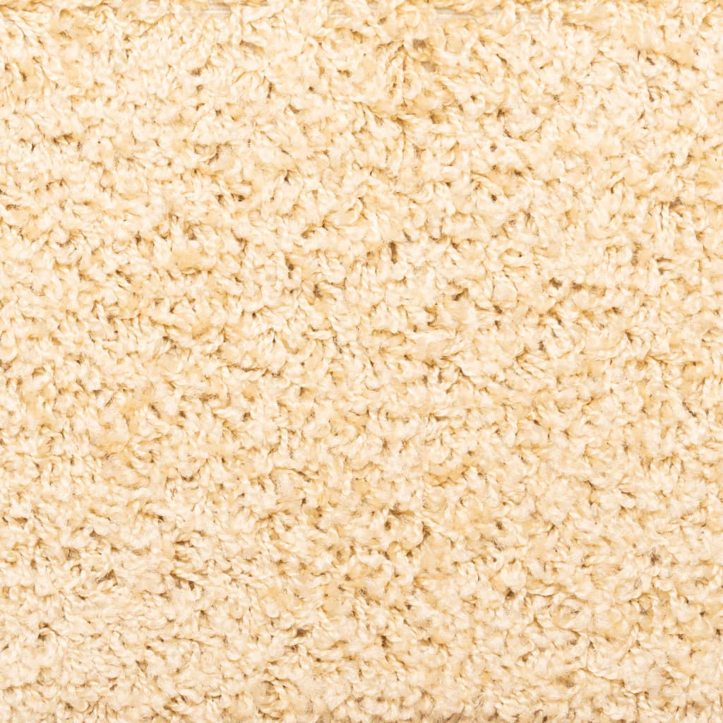 Stair Mats 15 pcs 65x21x4 cm Cream Rectangular Edge