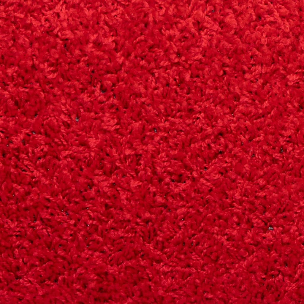 Stair Mats 15 pcs 65x21x4 cm Red Rectangular Edge