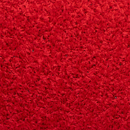 Stair Mats 15 pcs 65x21x4 cm Red Rectangular Edge