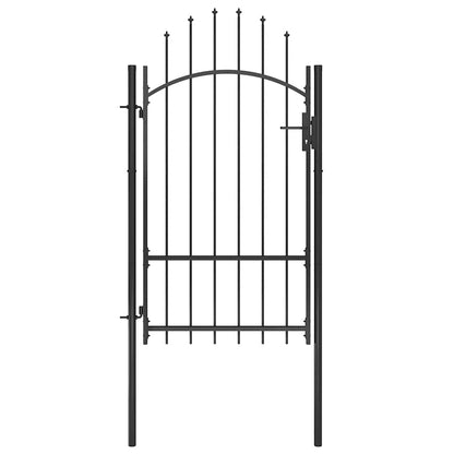 Garden Gate Woerden Steel 1x1.7 m Black