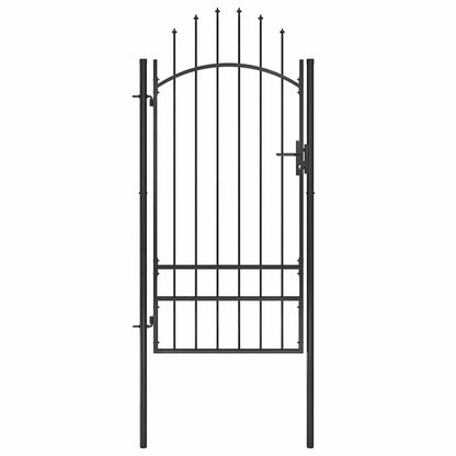 Garden Gate Woerden Steel 1x2 m Black