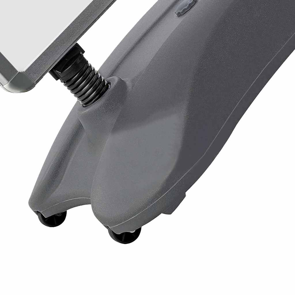 51204 vidaXL A1 Waterbase Poster Stand Grey Aluminium Alloy