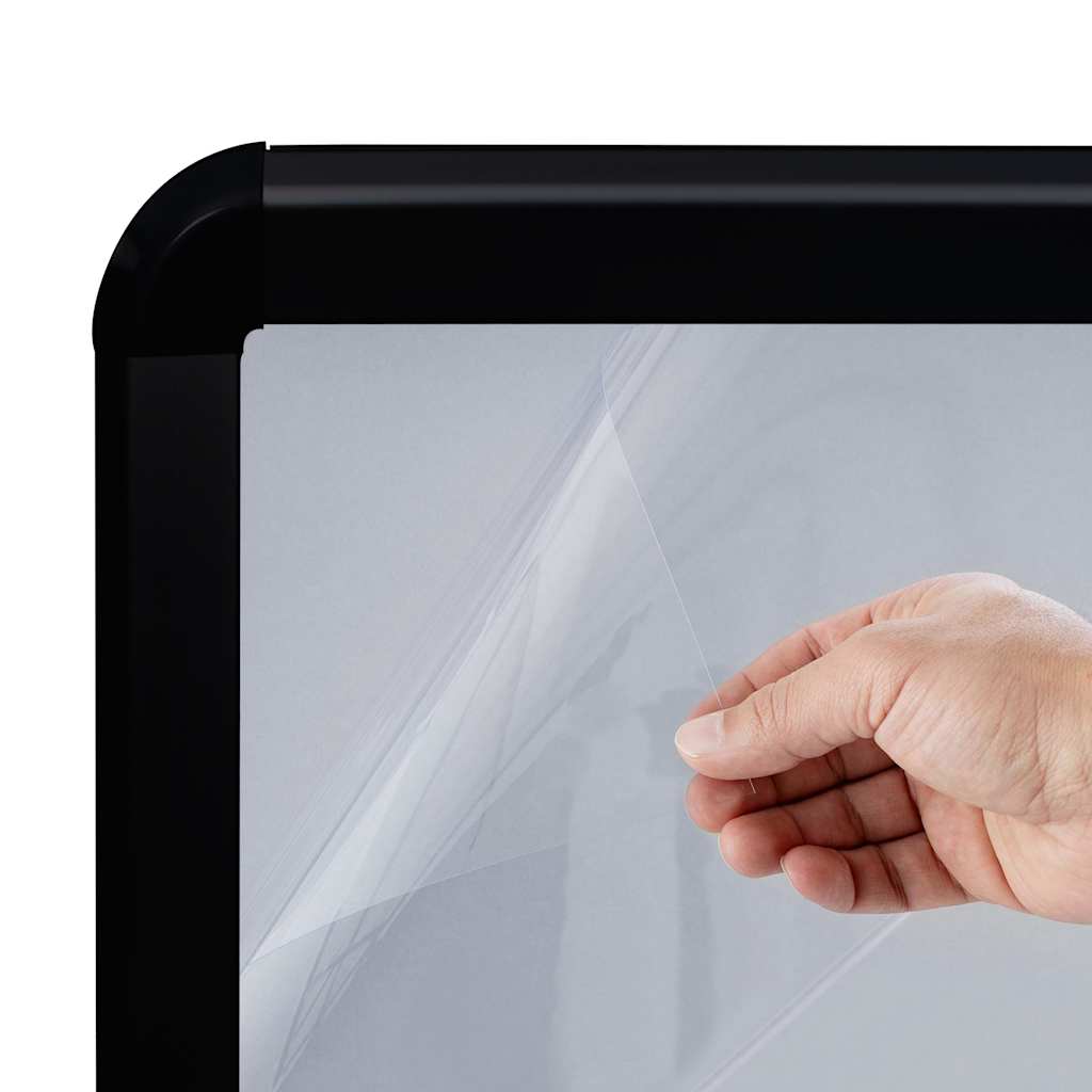 51205 vidaXL A1 Waterbase Poster Stand Black Aluminium Alloy