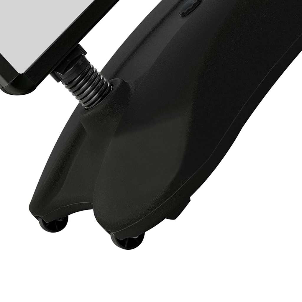 51205 vidaXL A1 Waterbase Poster Stand Black Aluminium Alloy