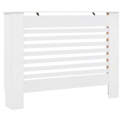 Radiator Covers 2 pcs White 112x19x81.5 cm MDF