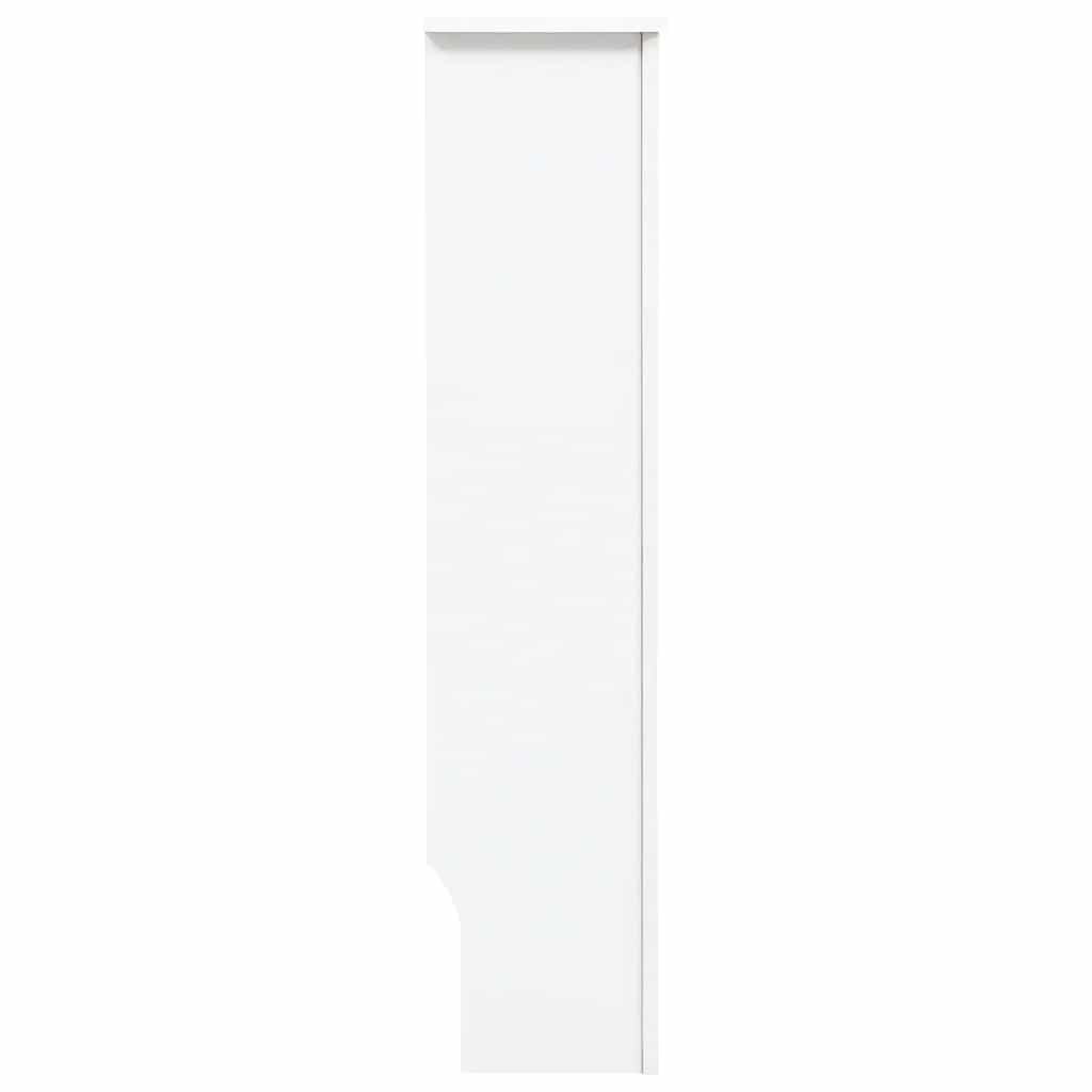 Radiator Covers 2 pcs White 112x19x81.5 cm MDF