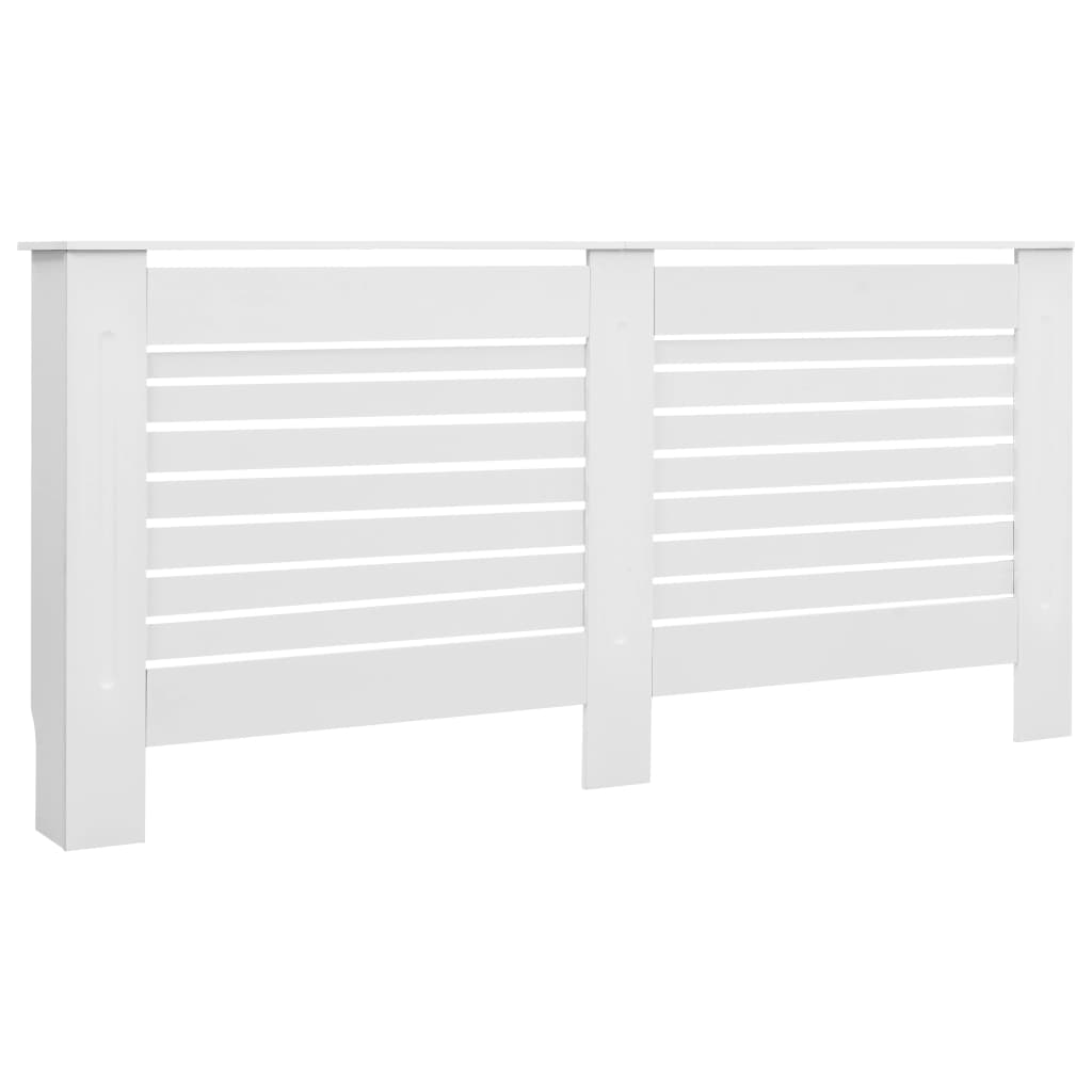 Radiator Covers 2 pcs White 172x19x81.5 cm MDF