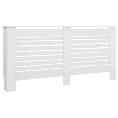 Radiator Covers 2 pcs White 172x19x81.5 cm MDF