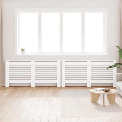 3051376 vidaXL Radiator Covers 2 pcs White 172x19x81,5 cm MDF (2x284322)