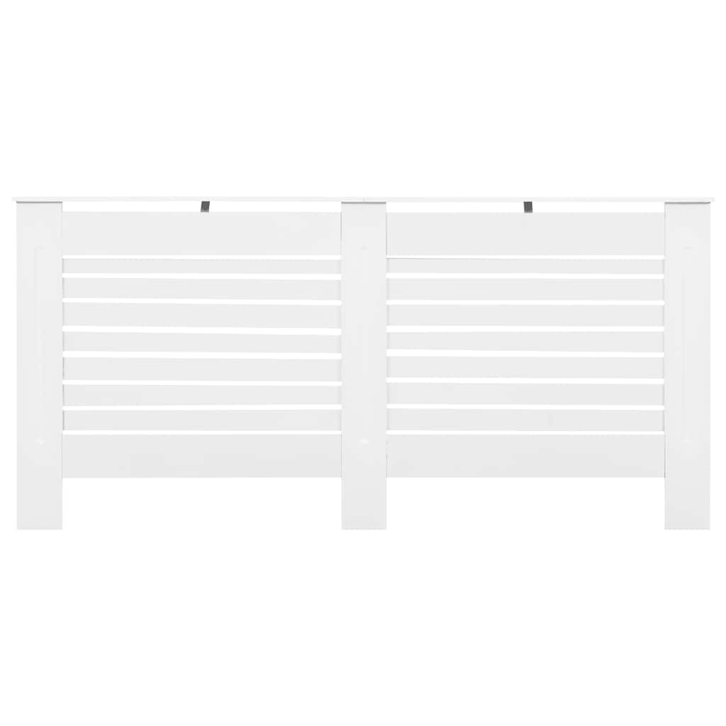 Radiator Covers 2 pcs White 172x19x81.5 cm MDF