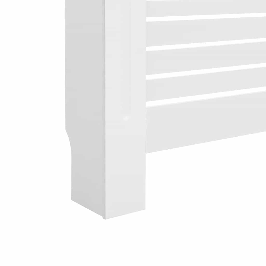 Radiator Covers 2 pcs White 172x19x81.5 cm MDF