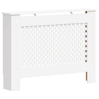 Radiator Covers 2 pcs White 112x19x81.5 cm MDF