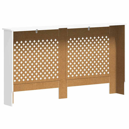 Radiator Covers 2 pcs White 152x19x81.5 cm MDF