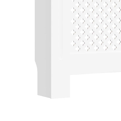 Radiator Covers 2 pcs White 152x19x81.5 cm MDF