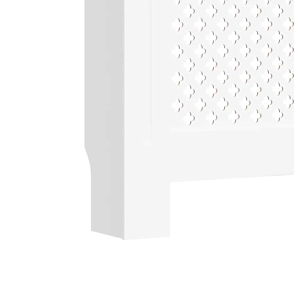 Radiator Covers 2 pcs White 152x19x81.5 cm MDF