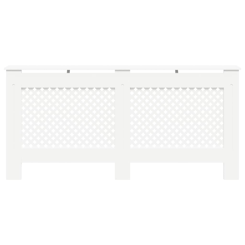 Radiator Covers 2 pcs White 172x19x81.5 cm MDF