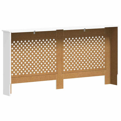 Radiator Covers 2 pcs White 172x19x81.5 cm MDF