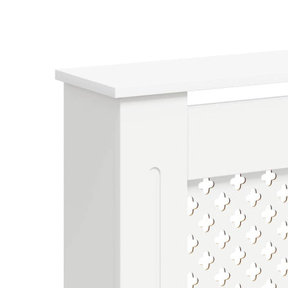 Radiator Covers 2 pcs White 172x19x81.5 cm MDF