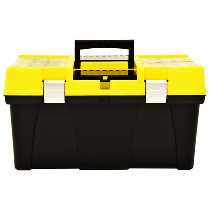 Tool Box Plastic 595x337x316 mm Yellow