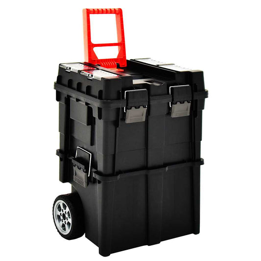 Tool Organiser Trolley with Handle 45x36x90 cm