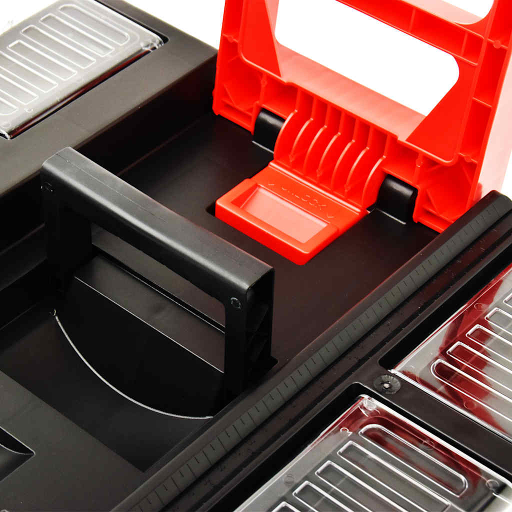 Tool Organiser Trolley with Handle 45x36x90 cm