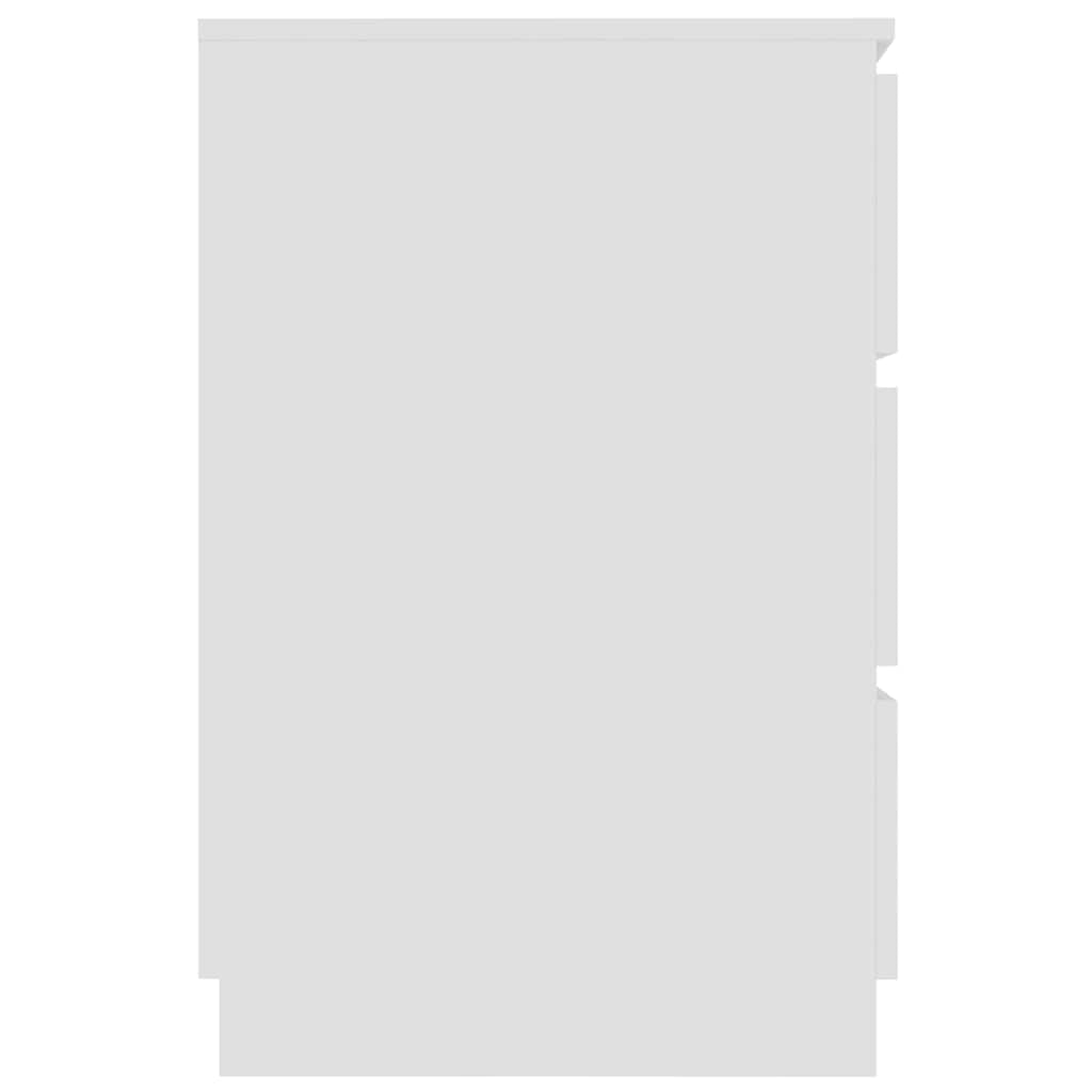 Writing Desk White 140x50x77 cm Engineered Wood