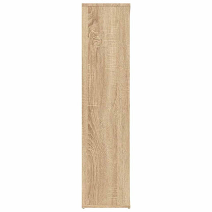 801110 vidaXL Book Cabinet Sonoma Oak 50x25x106 cm Engineered Wood