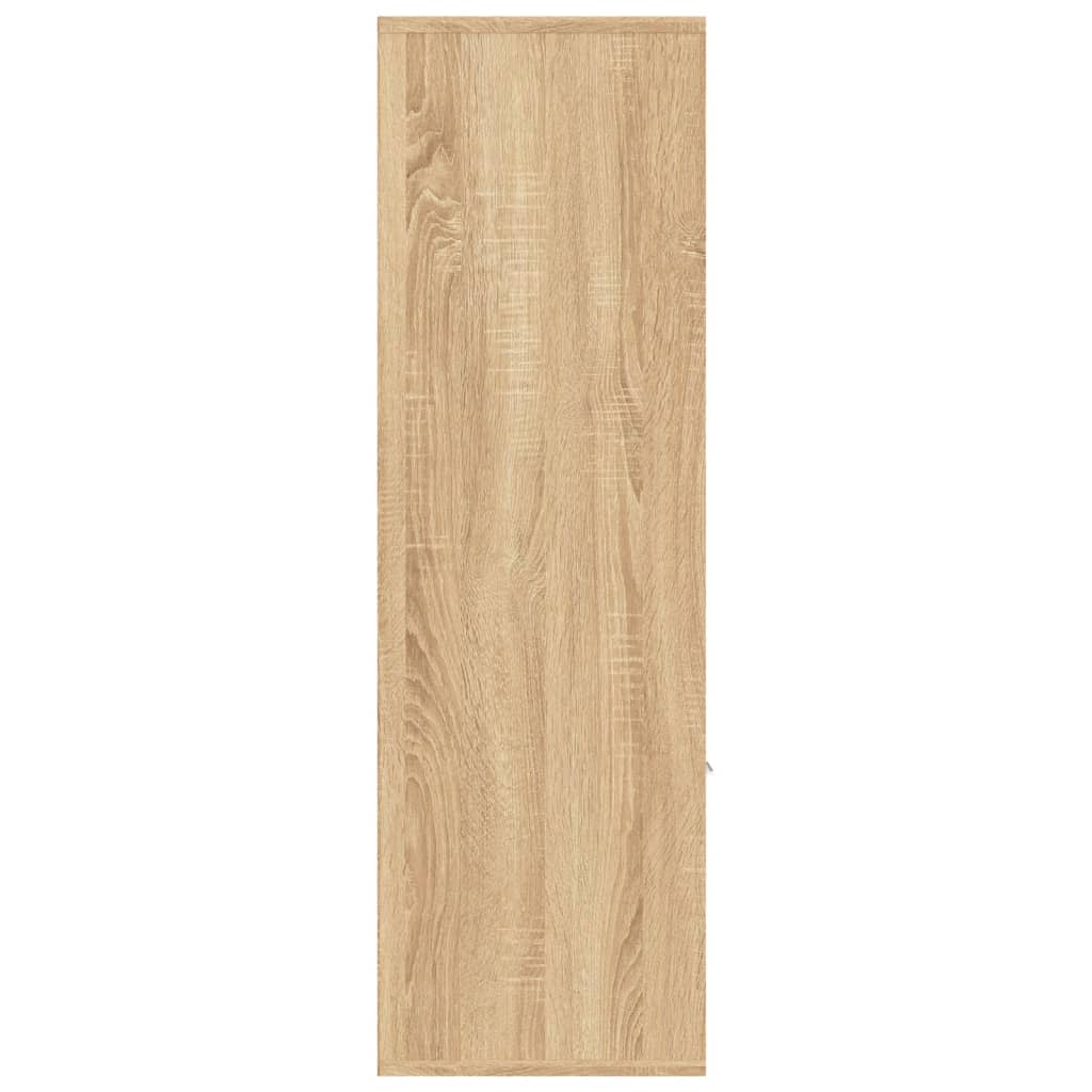 Cabinet | Sonoma oak | Engineered wood | Medium | Bookshelf | Rectangular