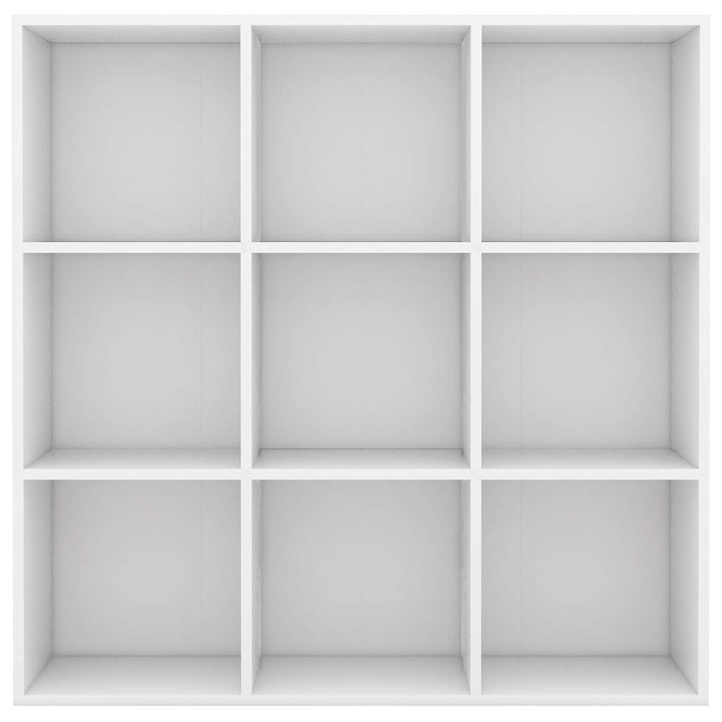 801125 vidaXL Book Cabinet White 98x29x97,5 cm Engineered Wood