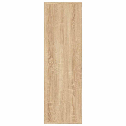 801128 vidaXL Book Cabinet Sonoma Oak 98x29x97,5 cm Engineered Wood