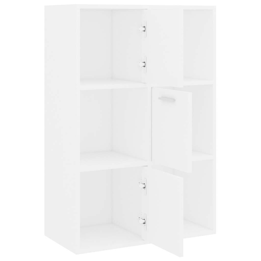 801134 vidaXL Storage Cabinet White 60x29,5x90 cm Engineered Wood