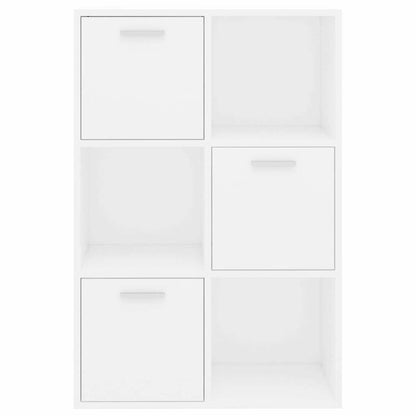 801134 vidaXL Storage Cabinet White 60x29,5x90 cm Engineered Wood