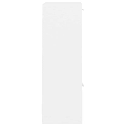 801134 vidaXL Storage Cabinet White 60x29,5x90 cm Engineered Wood