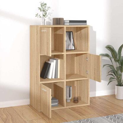 801137 vidaXL Storage Cabinet Sonoma Oak 60x29,5x90 cm Engineered Wood