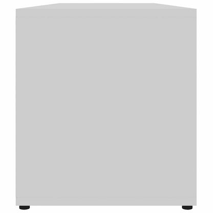 801152 vidaXL TV Cabinet White 120x34x37 cm Engineered Wood