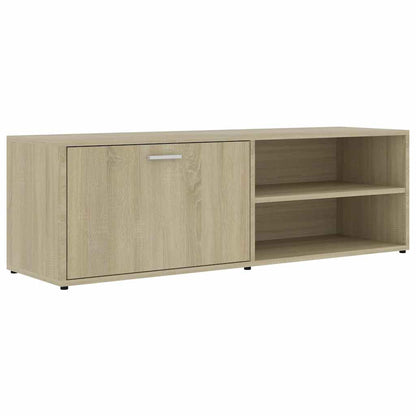 801155 vidaXL TV Cabinet Sonoma Oak 120x34x37 cm Engineered Wood