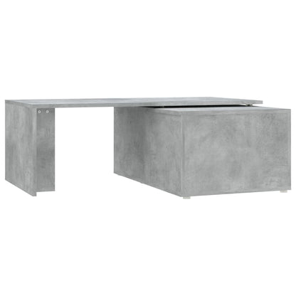 801341 vidaXL Coffee Table Concrete Grey 150x50x35 cm Engineered Wood
