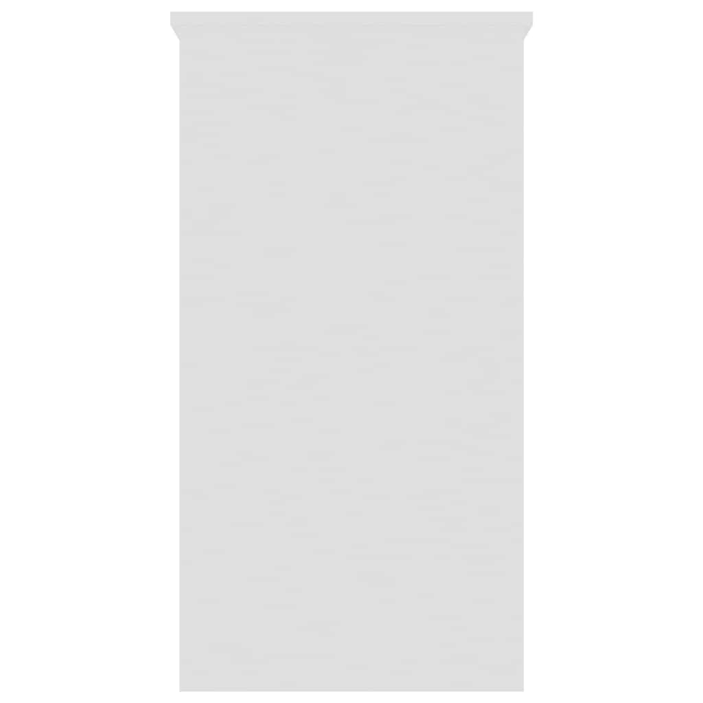 801355 vidaXL Desk White 80x40x75 cm Engineered Wood