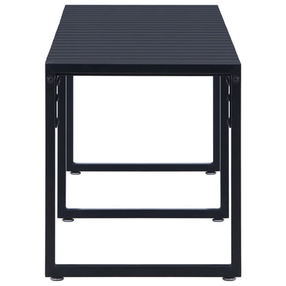 Garden Bench | Black | PS board | 180 cm wide | Durable | Garden Bench