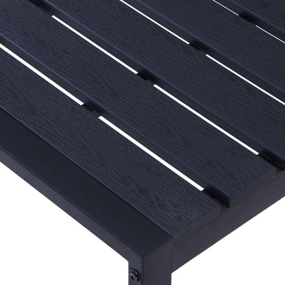 Garden Bench | Black | PS board | 180 cm wide | Durable | Garden Bench