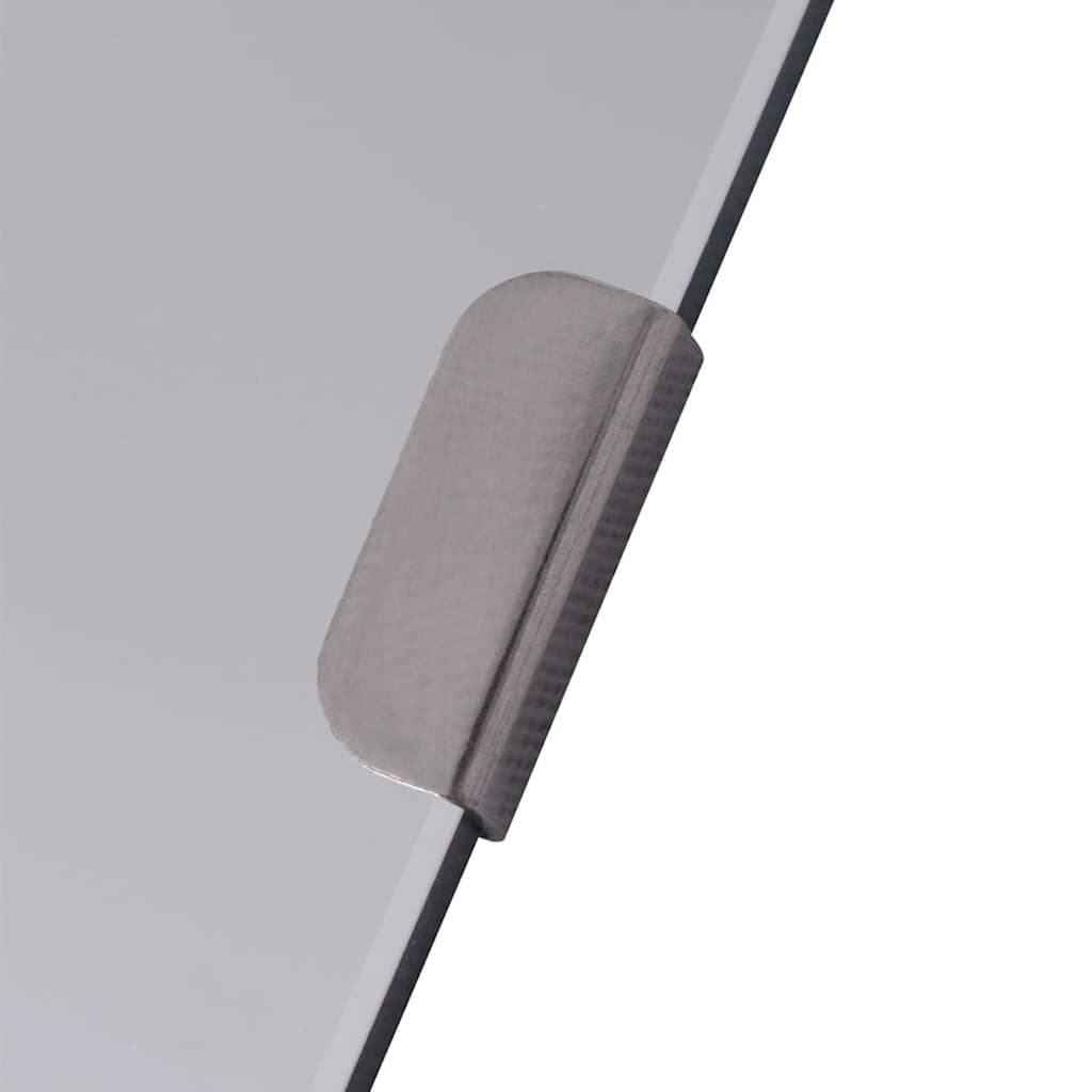 Frameless Mirror Tiles Glass 16 pcs 20,5 cm