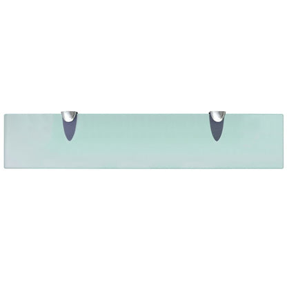 Floating Shelves 2 pcs Glass 50x10 cm 8 mm